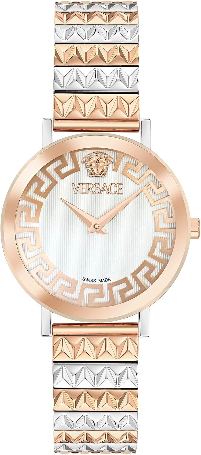 Versace Damen Analog Quarz Armbanduhr Daedalus
