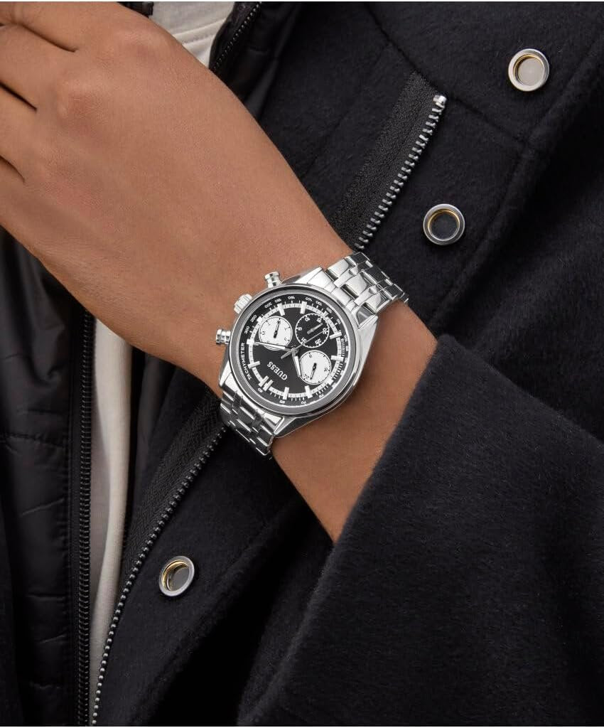 Guess Multifunktionsuhr Herren Dawson Silber GW0971G1