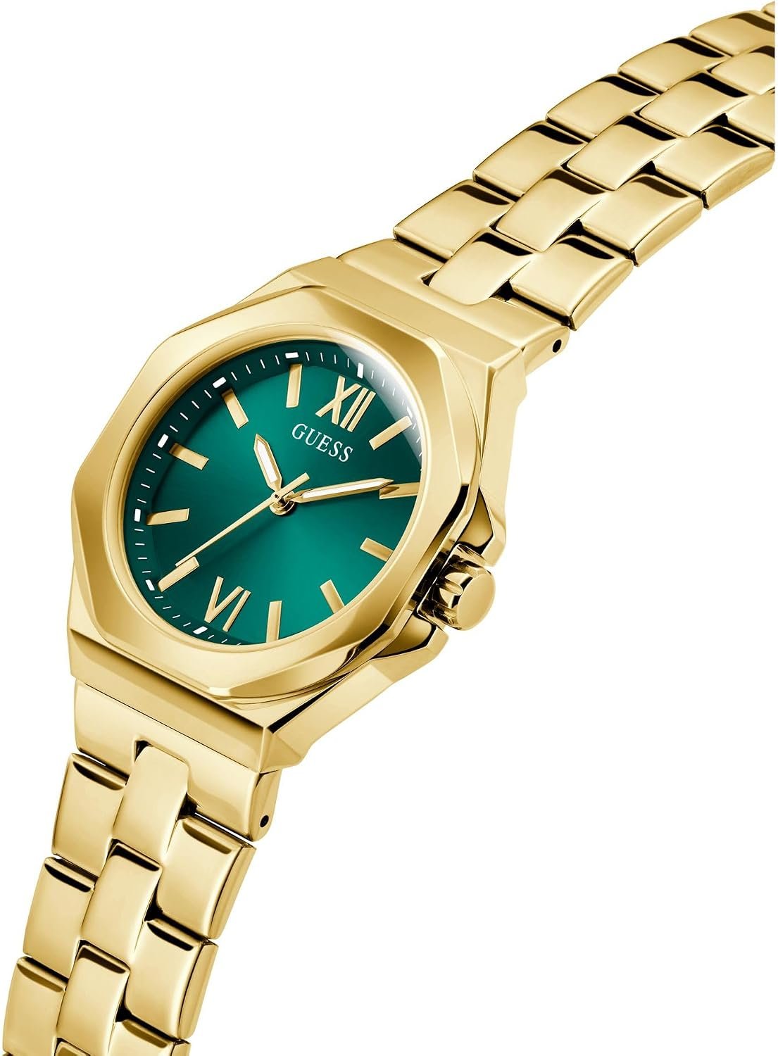 Guess Armbanduhr Damen Empress Analog Gold GW0873L2
