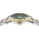 Versace Armbanduhr Damen Silber Gold Grün VE7C00623