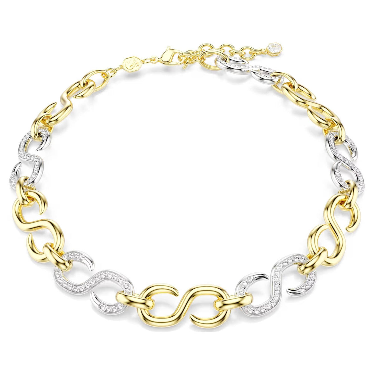 Swarovski Halskette Unisex Dextera Rundschliff Weiss 5741795