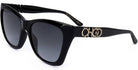 Jimmy Choo Women's Rikki/G/S Sunglasses, 807, 55