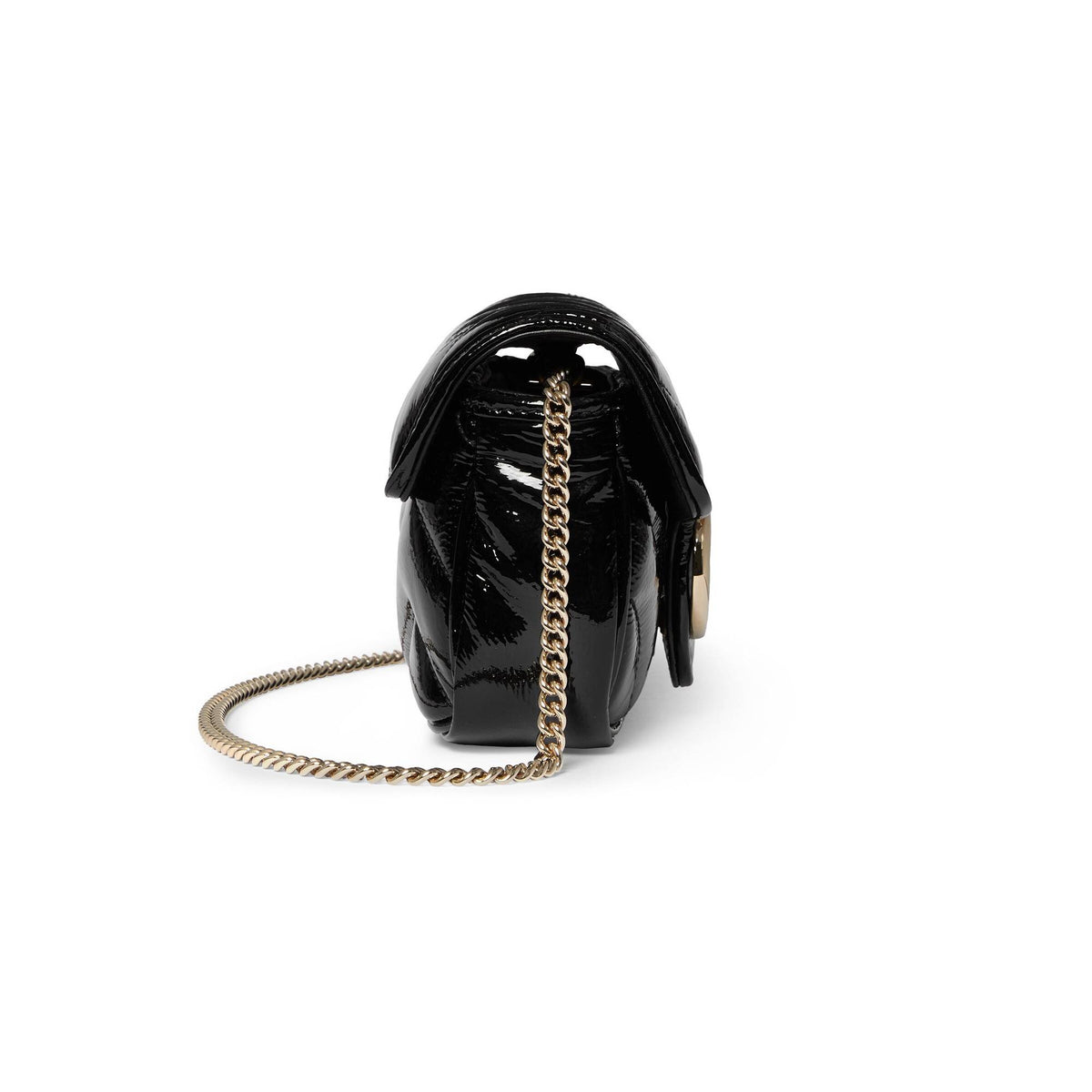 Gucci Handtasche Damen GG Marmont Super Mini Bag Schwarz 476433-AADP6-1000
