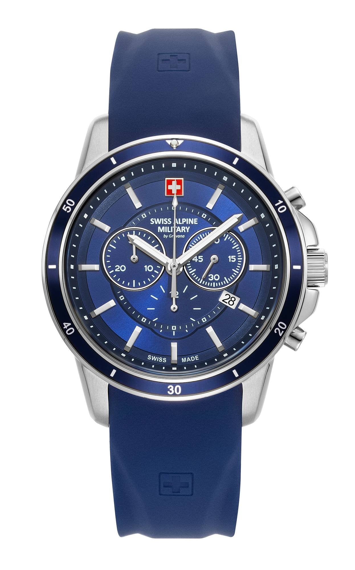Swiss Alpine Military Herren Armbanduhr Douglas Chronograph 7089.9835