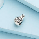 Pandora Perle Charme Silber Frau 792001CZ Schneemann