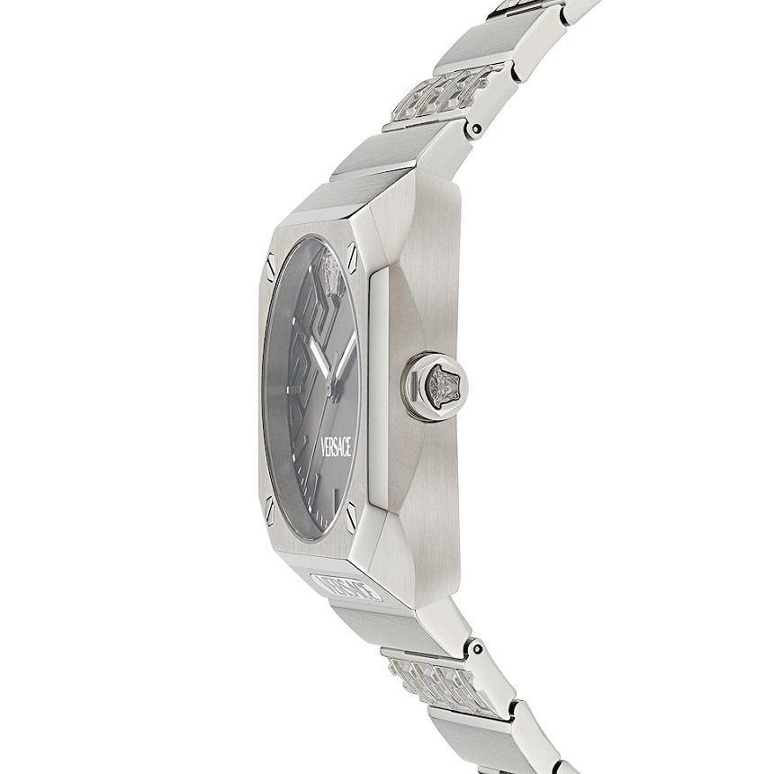 Versace Armbanduhr Herren Antares Titanium Grau Schwarz VE8F00524