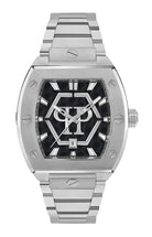 Philipp Plein Herrenuhr The Hexagon Phantom silber schwarz PWPUA0725