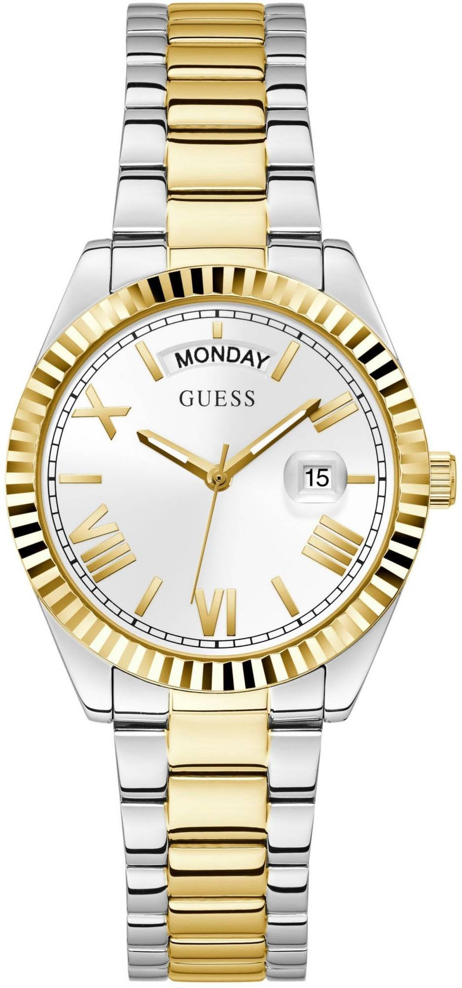 Guess Damen Armbanduhr LUNA Bicolor GW0308L6