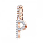 Swarovski Charm Damen Remix Alphabet „P“ Roségold 5437625
