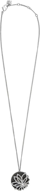 Swarovski Halskette Damen Dove Flower Kristall Schwarz Weiß 5190018