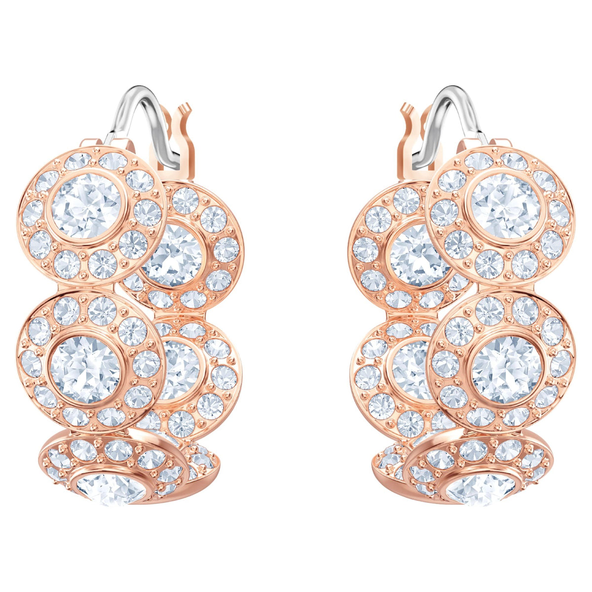 Swarovski Ohrringe Damen Lifelong Bow Roségold Weiß 5418271