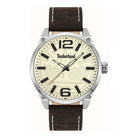 Timberland Analoguhr Herren Ripley-Z Silberfarben Beige Braun TDWGA9000701M