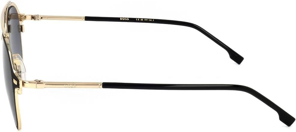 HUGO BOSS BOSS 1179/S 0NZ MATTE GOLD BLACK 54/20/145 Herren Sonnenbrillen