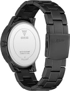 Guess Analoguhr Herren Monarch Schwarz GW0958G3