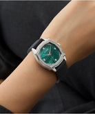 Guess Analoge Armbanduhr Damen Liv 32mm 3ATM Silber Schwarz GW0932L1