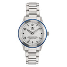 Adidas Unisex Uhr CODE THREE Edelstahl Silber AOSY22518