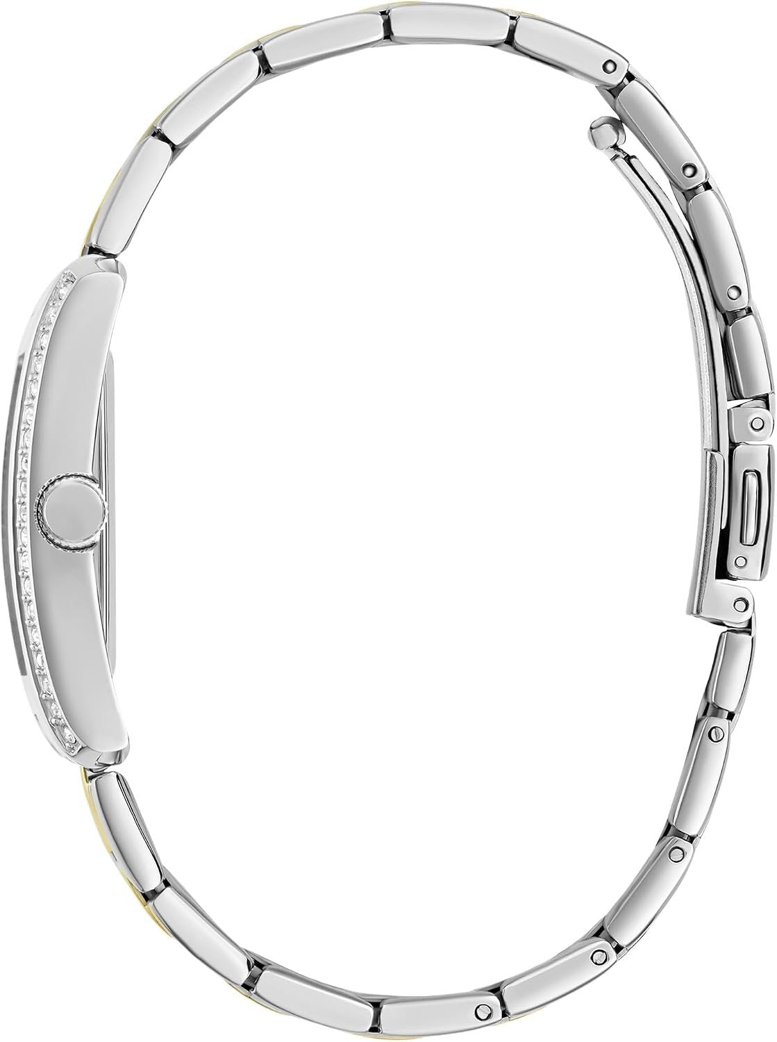 Guess Armbanduhr Damen Bonnie Analog Bicolor Silber Gold GW0874L2