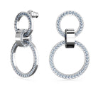 Swarovski Ohrstecker Dextera Damen Ohrringe Blau Rhodiniert 5663503