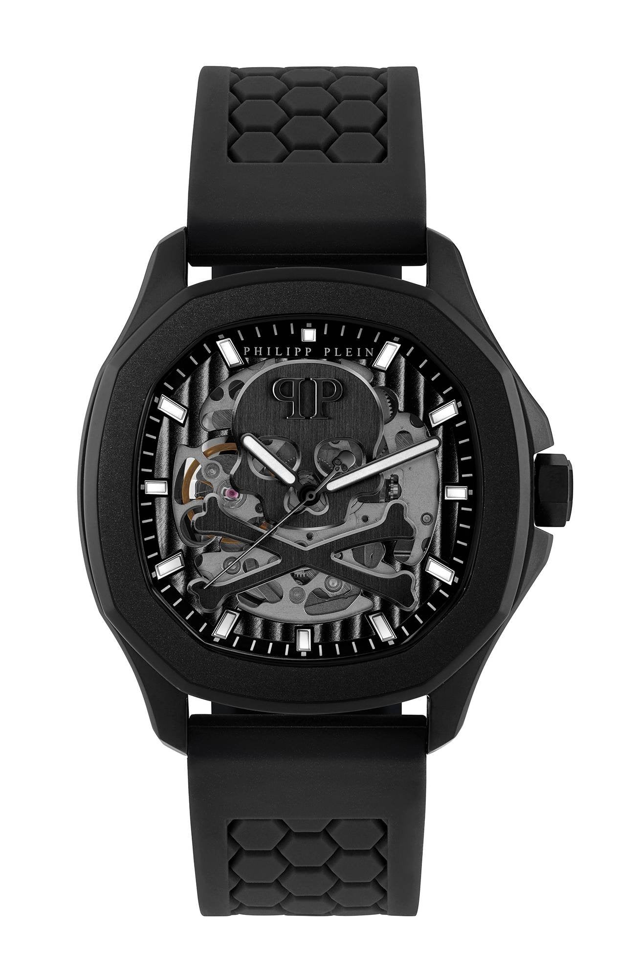 Philipp Plein Automatik Herrenuhr $keleton $pectre