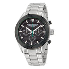 Aston Martin Herren Armbanduhr AML Icon mit austauschbaren Armband und Gehäuse 45 mm Schwarz Edelstahl MTIB1F501