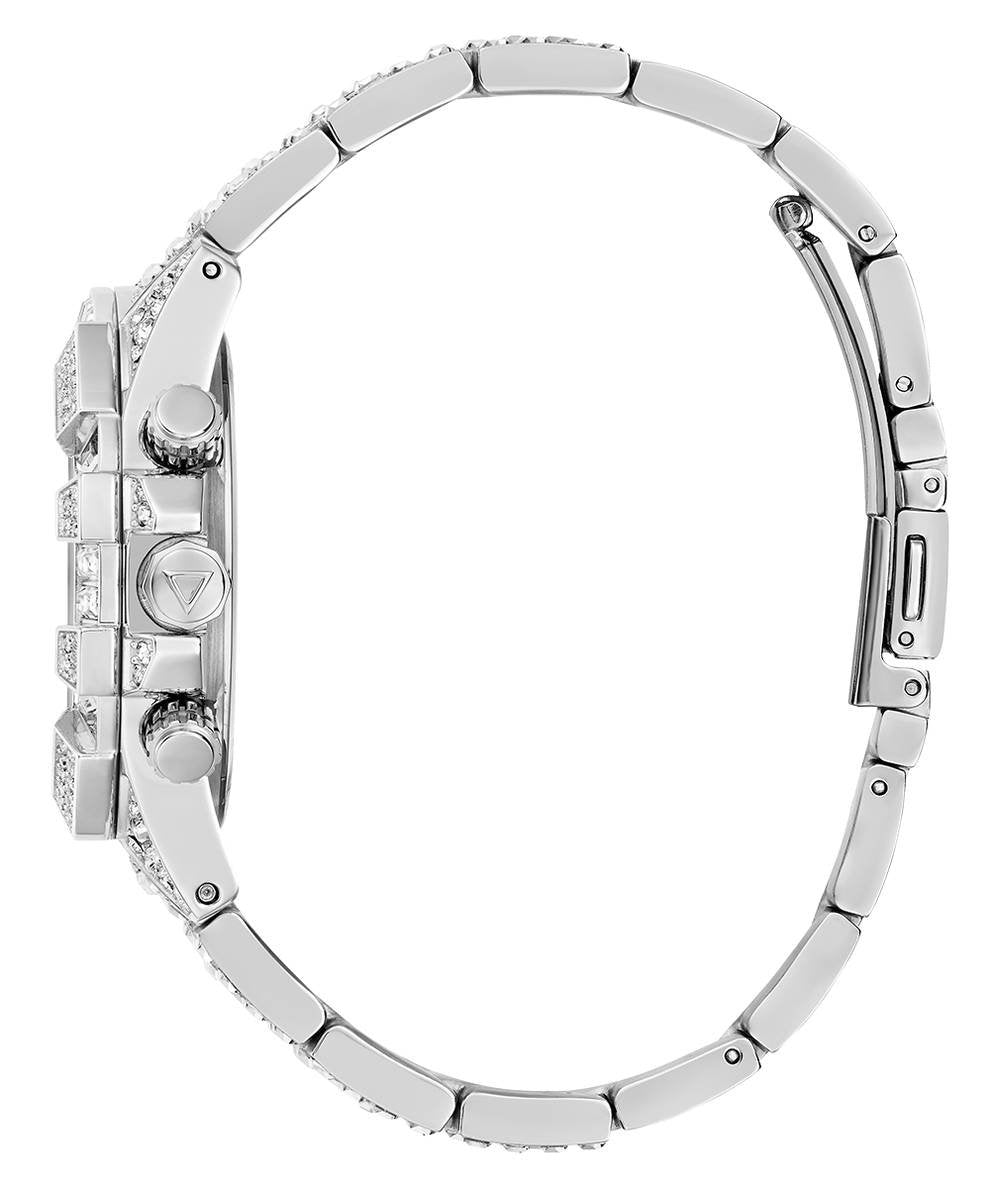 Guess Damen Multifunktionsuhr ICONIC 40th Anniversary Limited Edition Silber GW0812L1