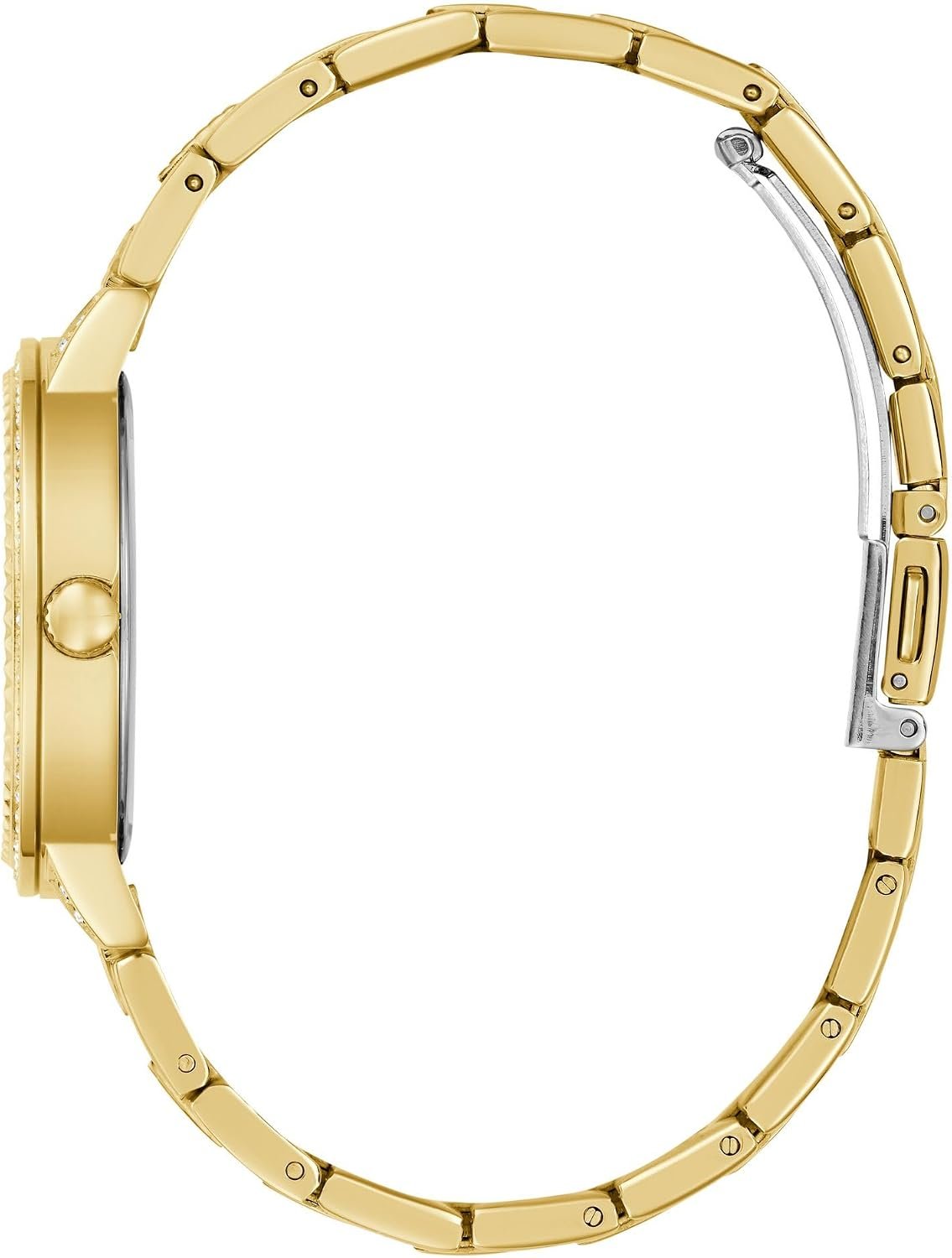 Guess Analoguhr Damen G Lace Goldfarben GW0944L2