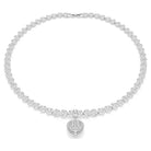 Swarovski Charm Damen Idyllia Herz Weiß Rhodiniert 5742960