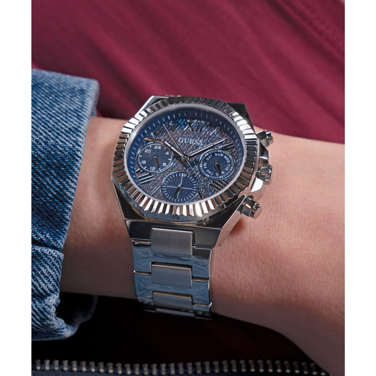 Guess Damen Armbanduhr Equality