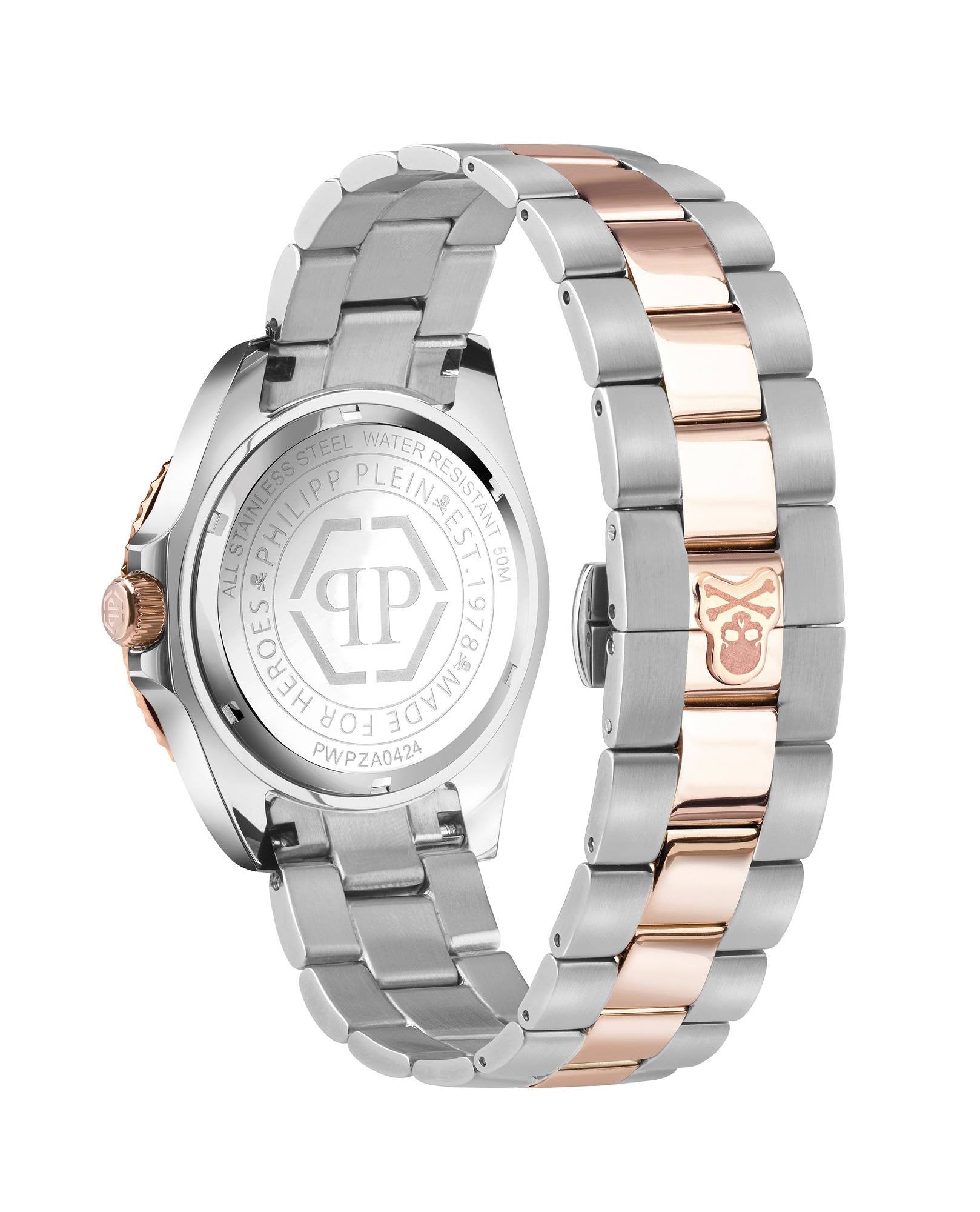 Philipp Plein Unisex Uhr GMT-I Challenger Baguettes