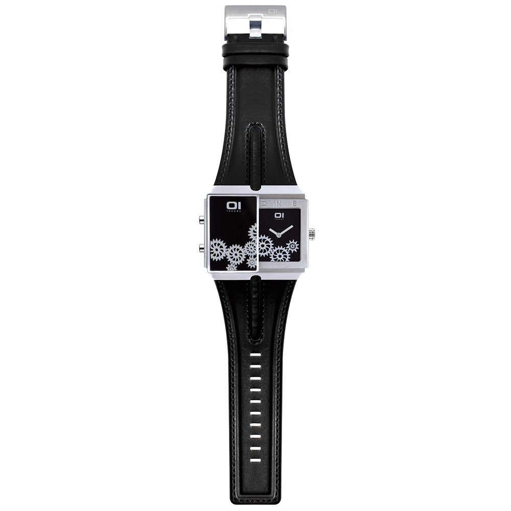 THE ONE Uhr Herren Binär-Armbanduhr Slider Watch SD126R1