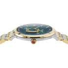 Salvatore Ferragamo Damenuhr Minuetto Quarz Bicolor Grün 36 mm SF8200920