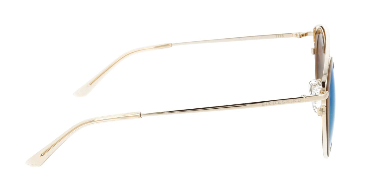 Liebeskind Damen Sonnenbrille schwarz-Matt/ Silber 57-12-145 10258-00620