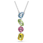 Swarovski Halskette Damen Gema Y Pendant multicolor rhodiniert 5692421