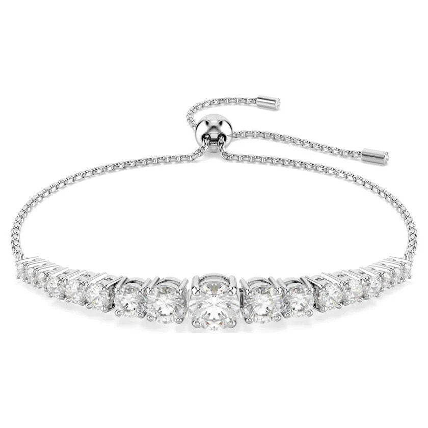 Swarovski MATRIX:ARMBAND GRAD WHITE/RHS M 5690677