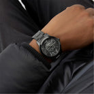 Guess Analoguhr Herren Monarch Schwarz GW0958G3