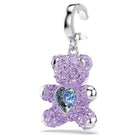 Swarovski Damen Idyllia Teddy-Charm Violett 5745610