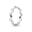 PANDORA Damen-Motivring 925 Sterlingsilber mit Ringgröße 54 (17.2) 197752-54