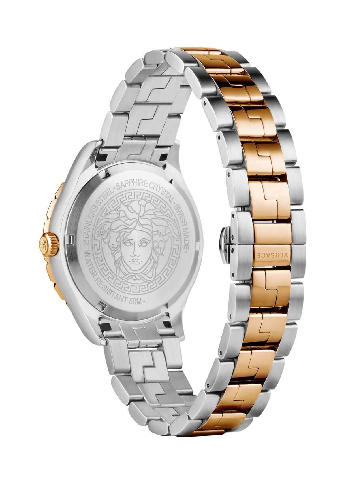 Versace Schweizer Uhr Hellenyium GMT für Herren Zifferblatt 42mm V11040015