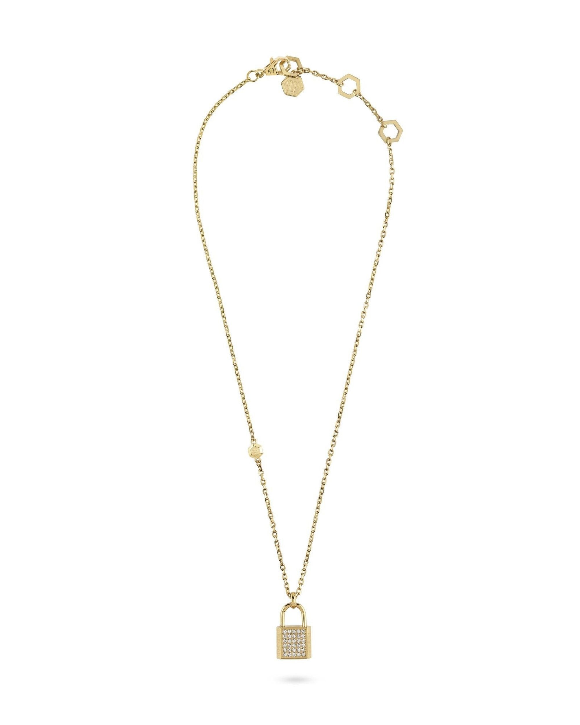Philipp Plein Kette mit Anhänger Damen LADY VALENTINE Gold PJHGA19NU