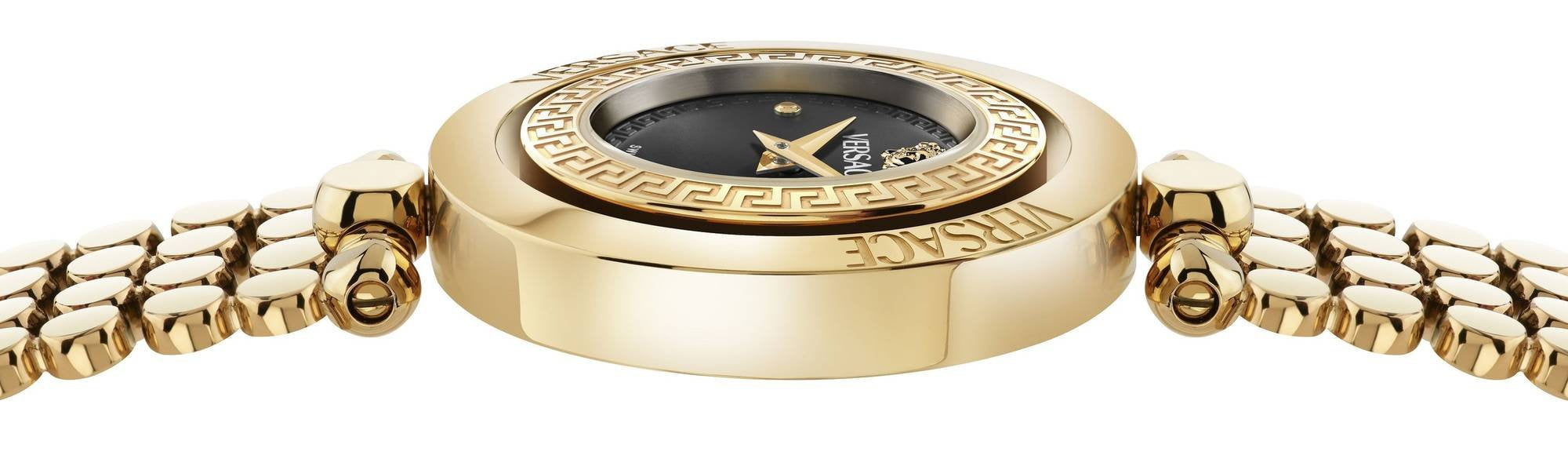 Versace Uhr Damen Eon Restyling Gold/Silber Edelstahl VEHFA0725
