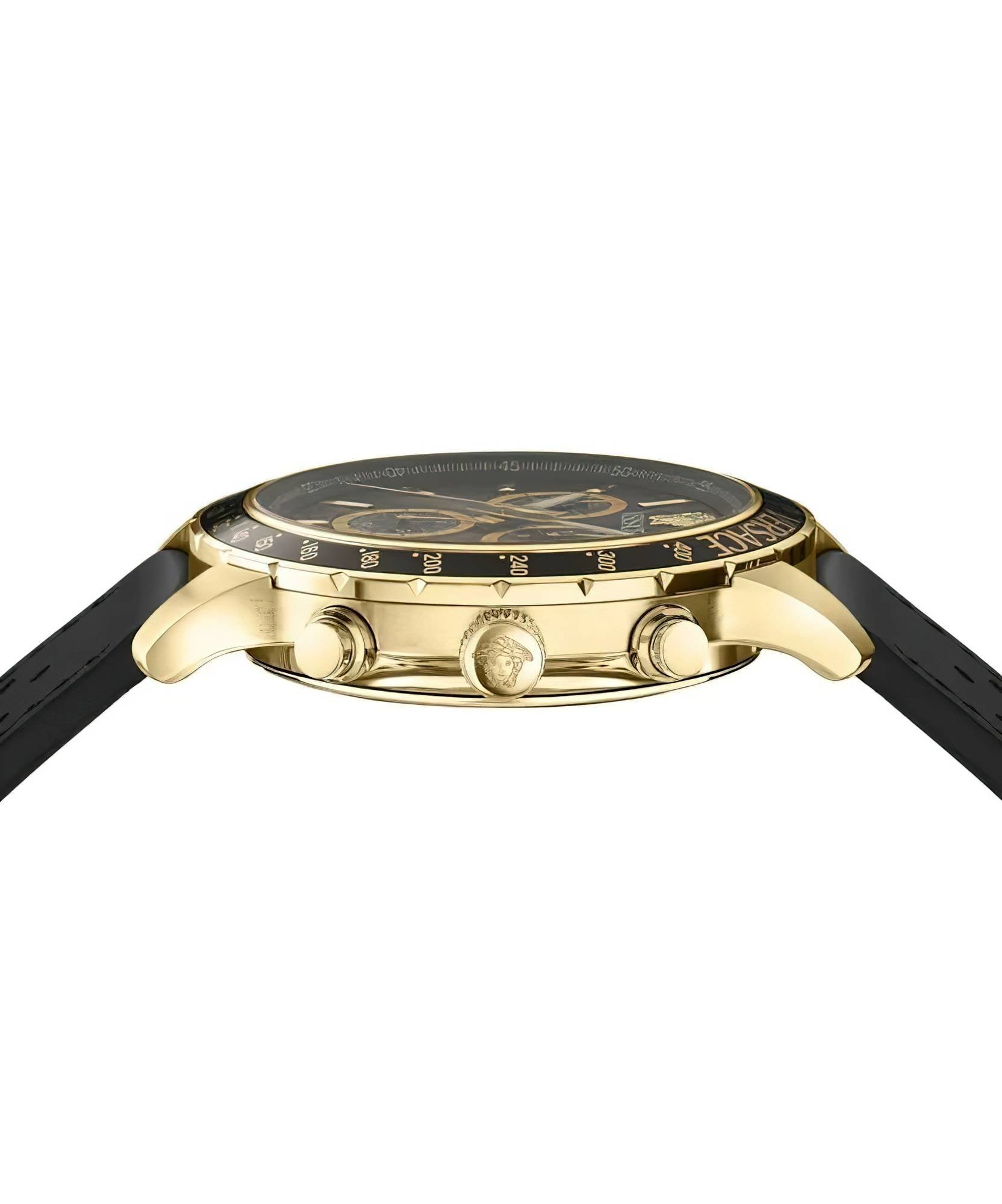 Versace Herren Uhr Sport Chrono Gold VEZCA0224