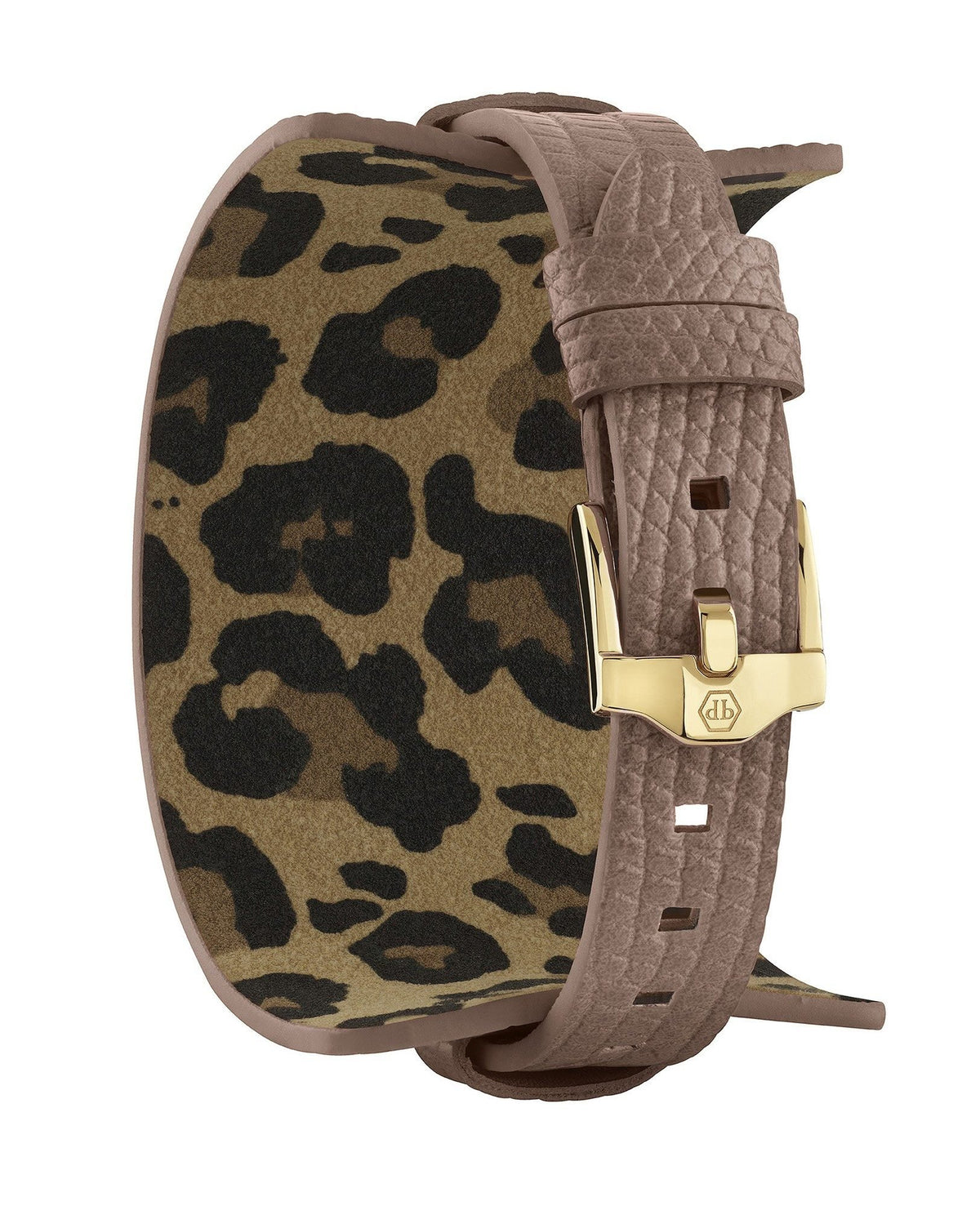 Philipp Plein Damen Armbanduhr LA JUNGLE DE PLEIN Leder PW6FA0325 Orange/Taupe
