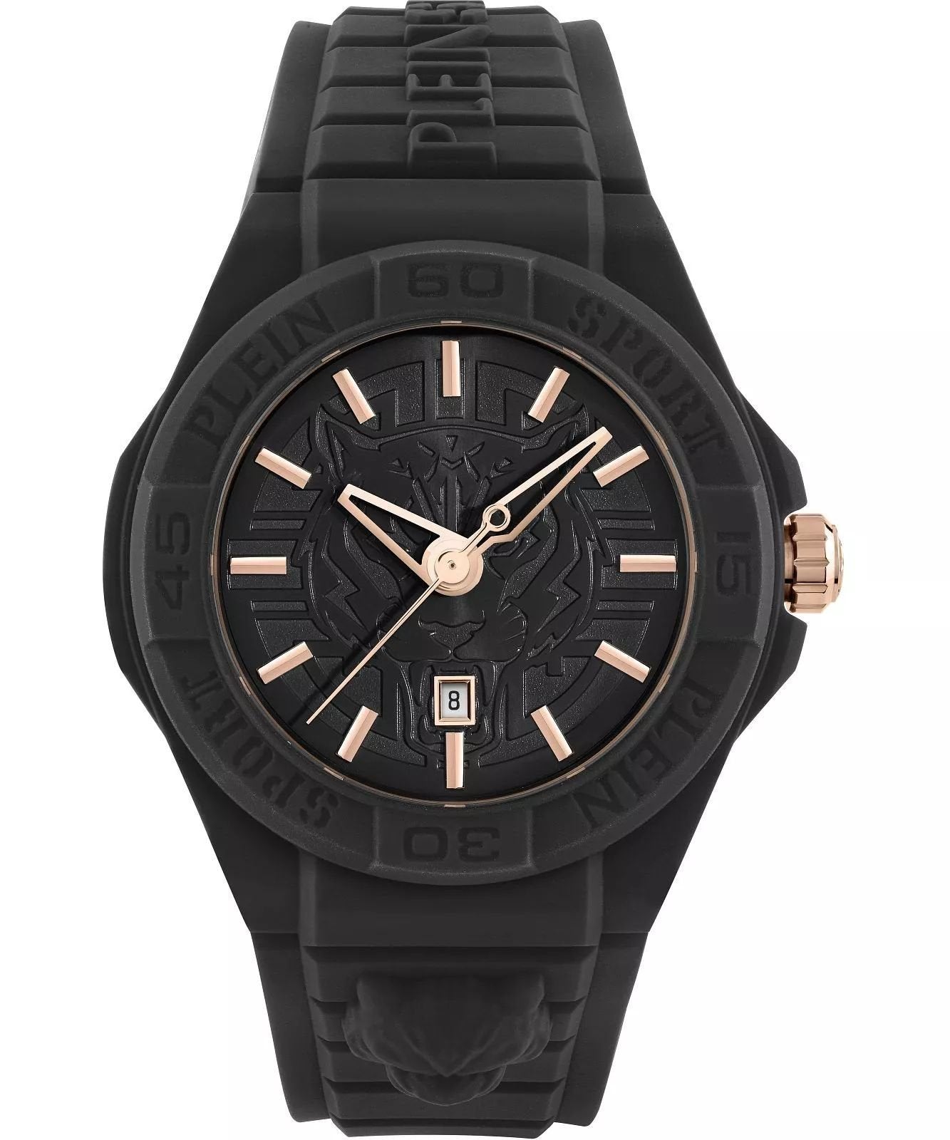 Philipp Plein Unisex Uhr New Fearless PSHDA0524 Schwarz Kunststoff 46 mm
