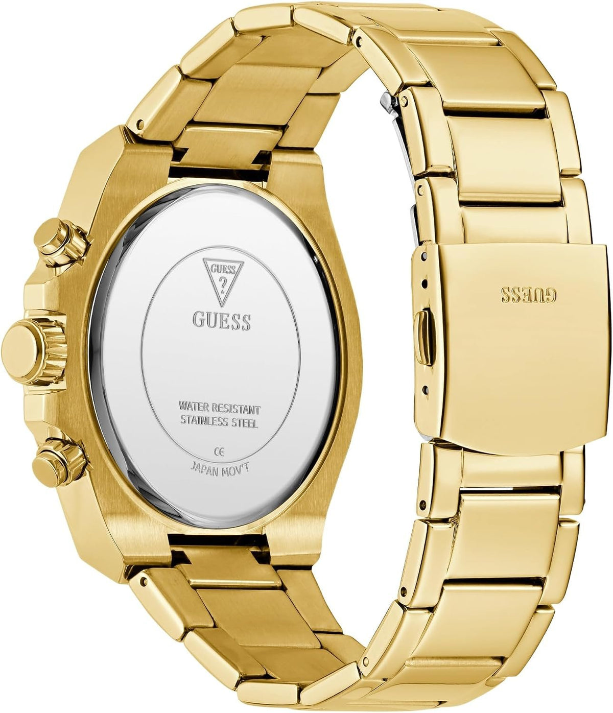 Guess Armbanduhr Herren Multifunktion FURY Gold GW0899G2