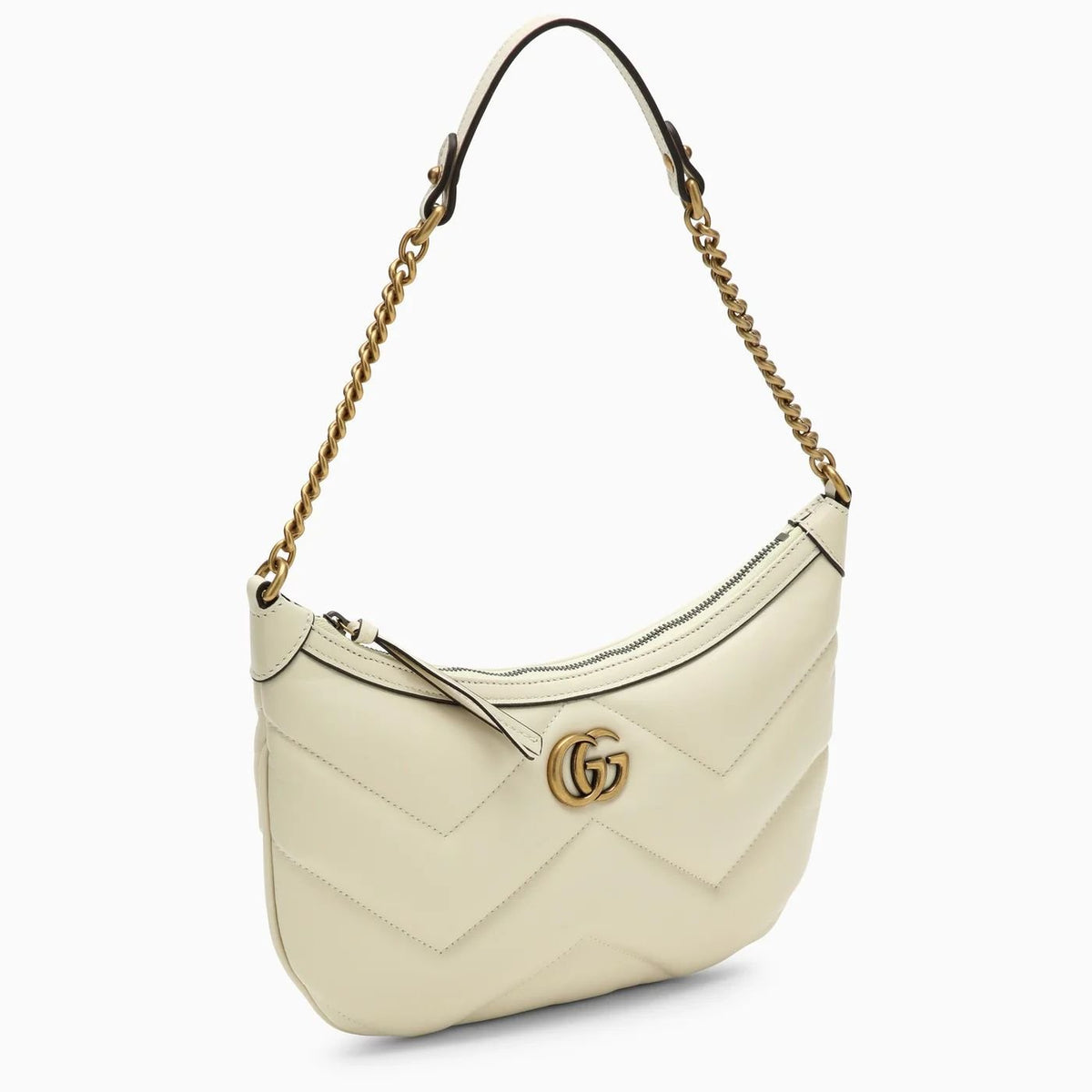 Gucci Schultertasche Unisex GG Marmont Small Weiß 777263-AAC74-9206