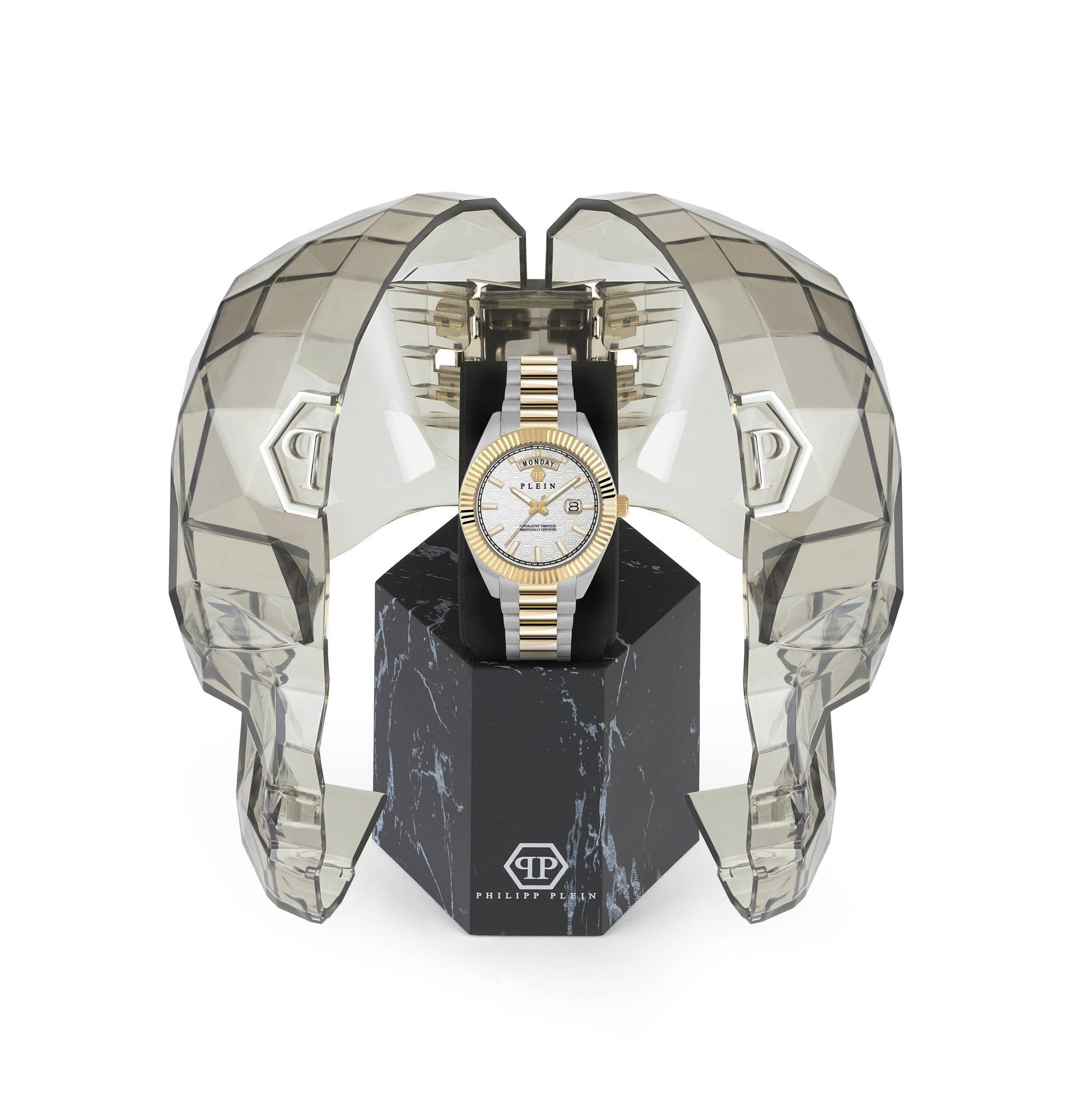 Philipp Plein Herrenuhr Date Superlative