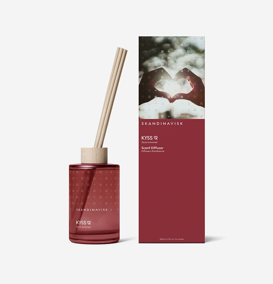 Skandinavisk Raumduft Diffuser Unisex KYSS Transparent 20330