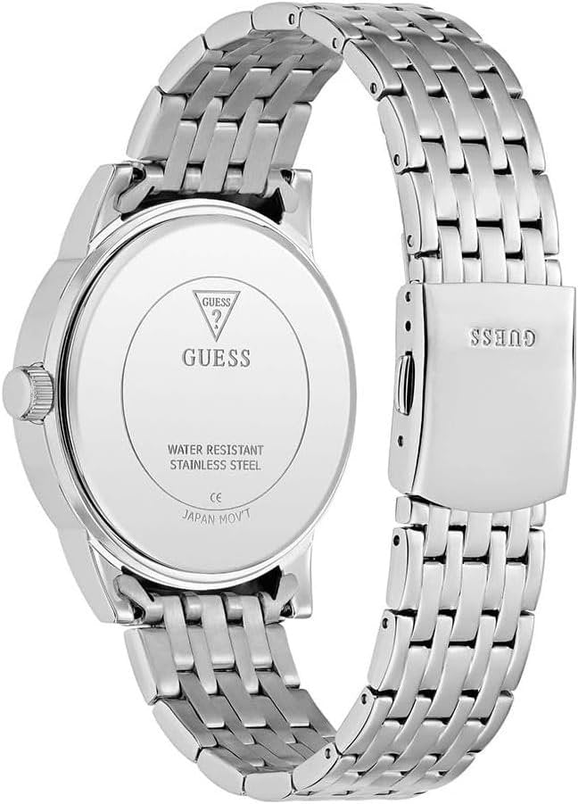 Guess Armbanduhr Herren Emerson Multifunction Silber GW0976G5