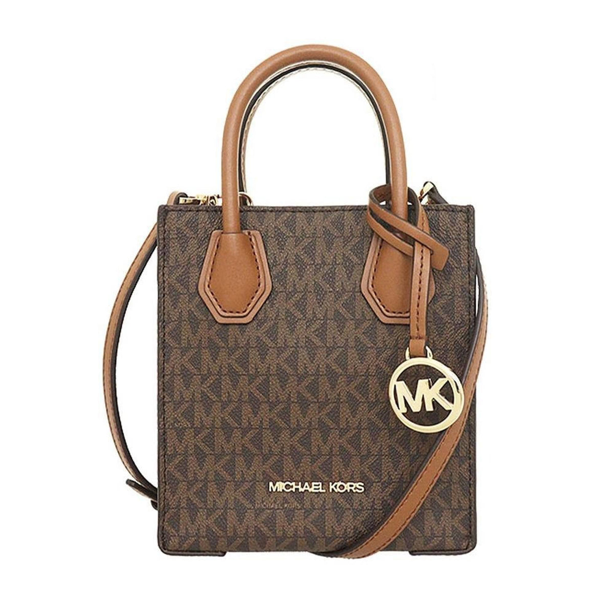 Michael Kors Crossbody Tasche Damen Mercer Extra Small Braun 35T1GM9C0I-BROWN