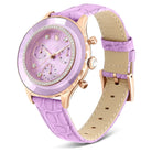 Swarovski Chronograph Damen Octea Chrono violett roségold 5690804